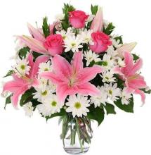 Red and White flowers vase Red and White flowers vase